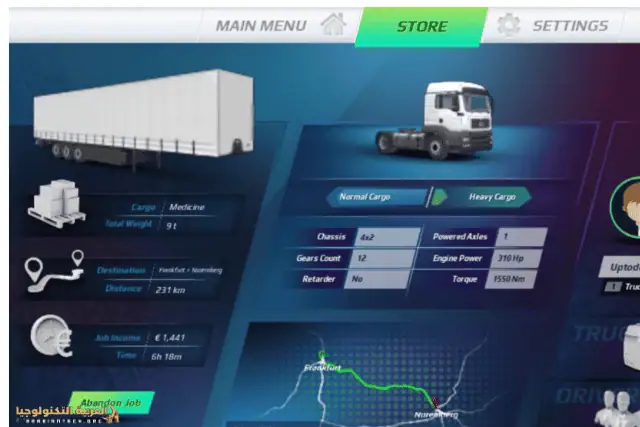 تحميل لعبة Truckers of Europe 3 مهكرة APK-3